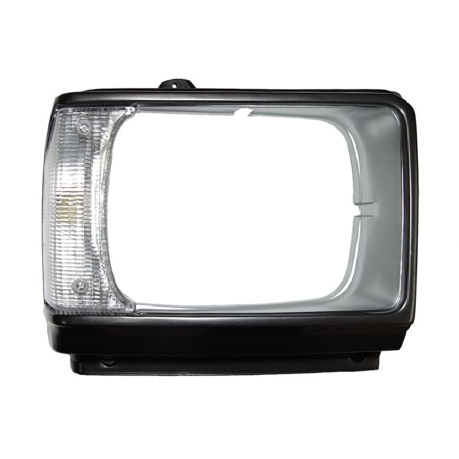 BISEL TOYOTA PU 82-83 GRIS FARO CUADRADO C/CUARTO DER