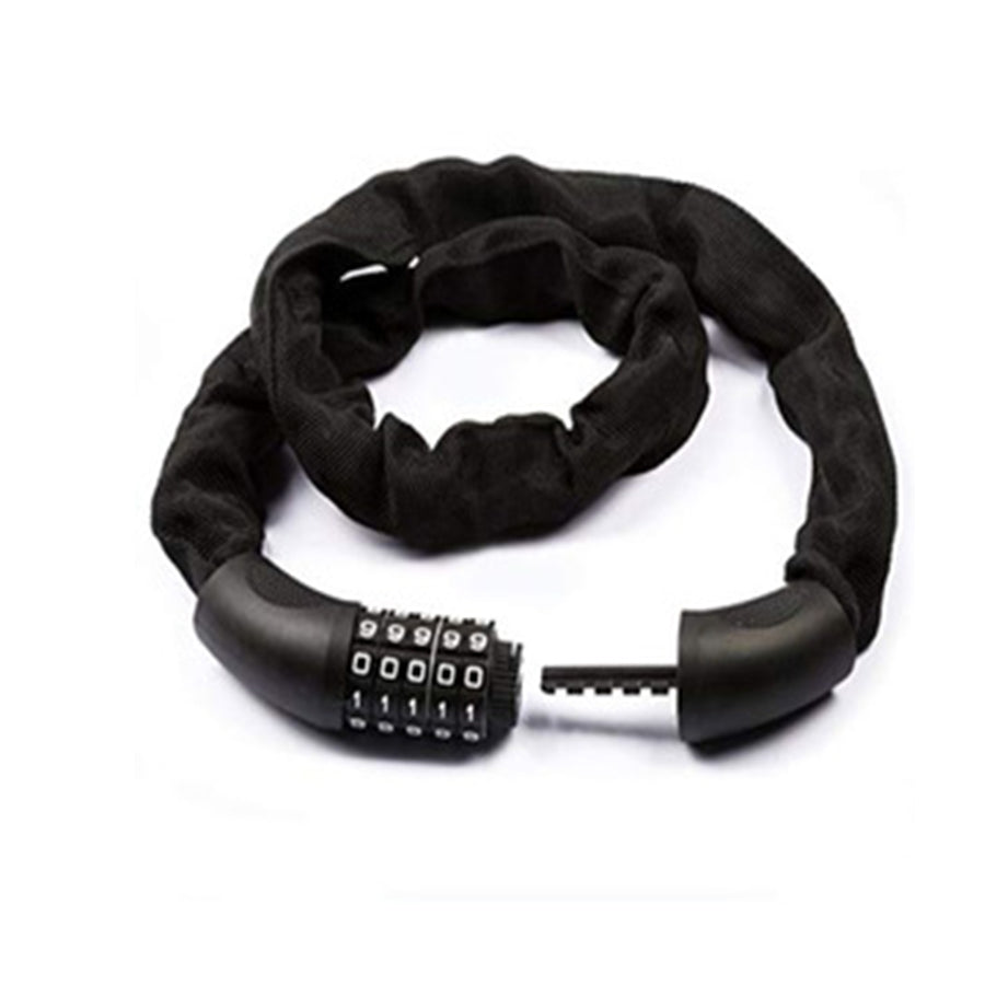 CANDADO SEGURIDAD P/CADENA ANTIRROBO P/MOTO 6*90CM