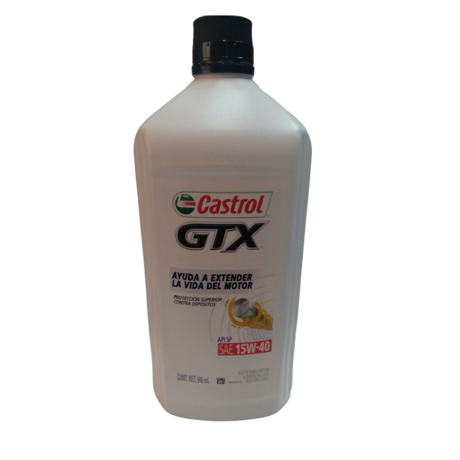 Aceite Multigrado Mineral SAE 10W-40 Castrol GTX