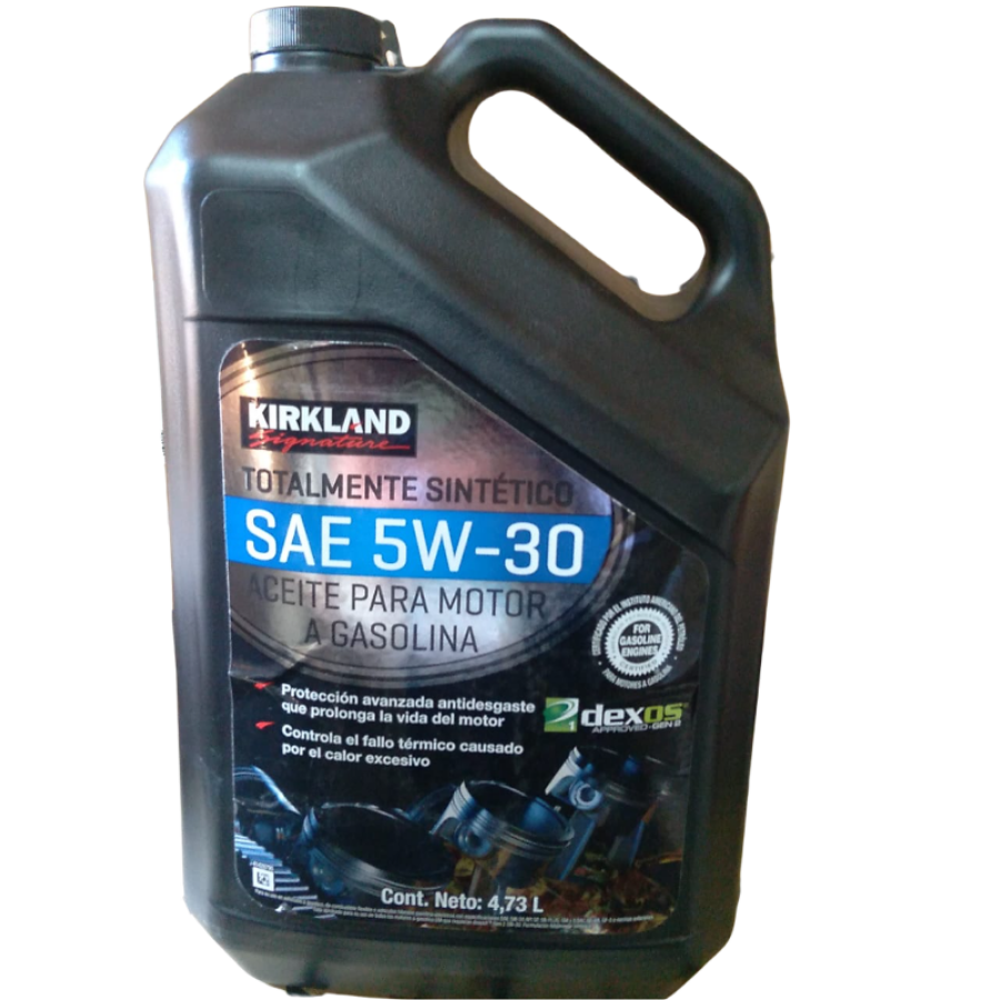 ACEITE KIRKLAND SAE 5W-30 SINTETICO 4,73L
