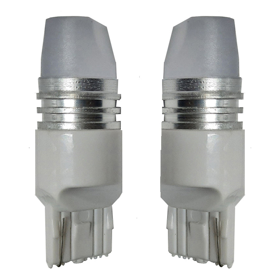 FOCO LED 12V 7443 ESTROBO 24 LED SILICON BLANCO