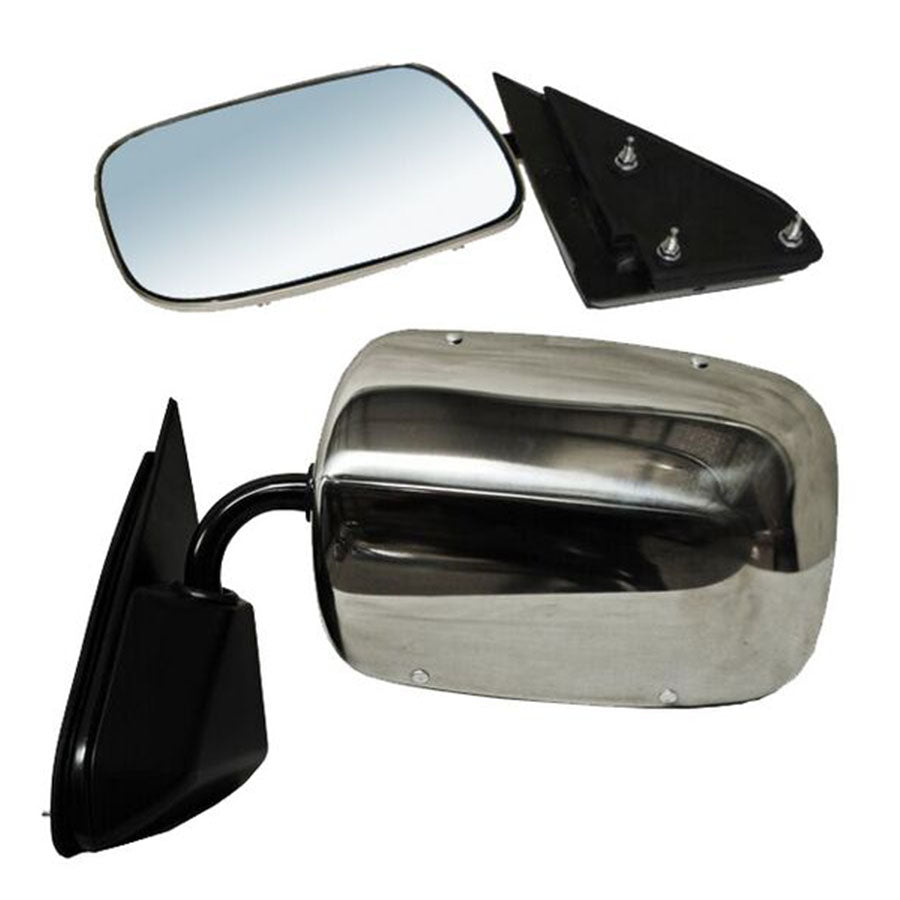 ESPEJO CHEV PU 92-98 S/CONT CHEY A INOX IZQ ELCPU92AL