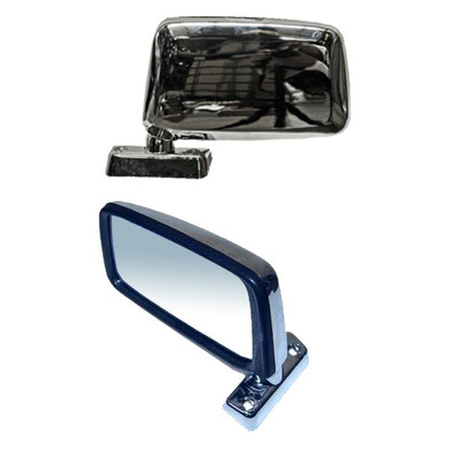 ESPEJO NISSAN PU 720 80-93 S/CONT CROM TIPO JAPONES ALD IZQ