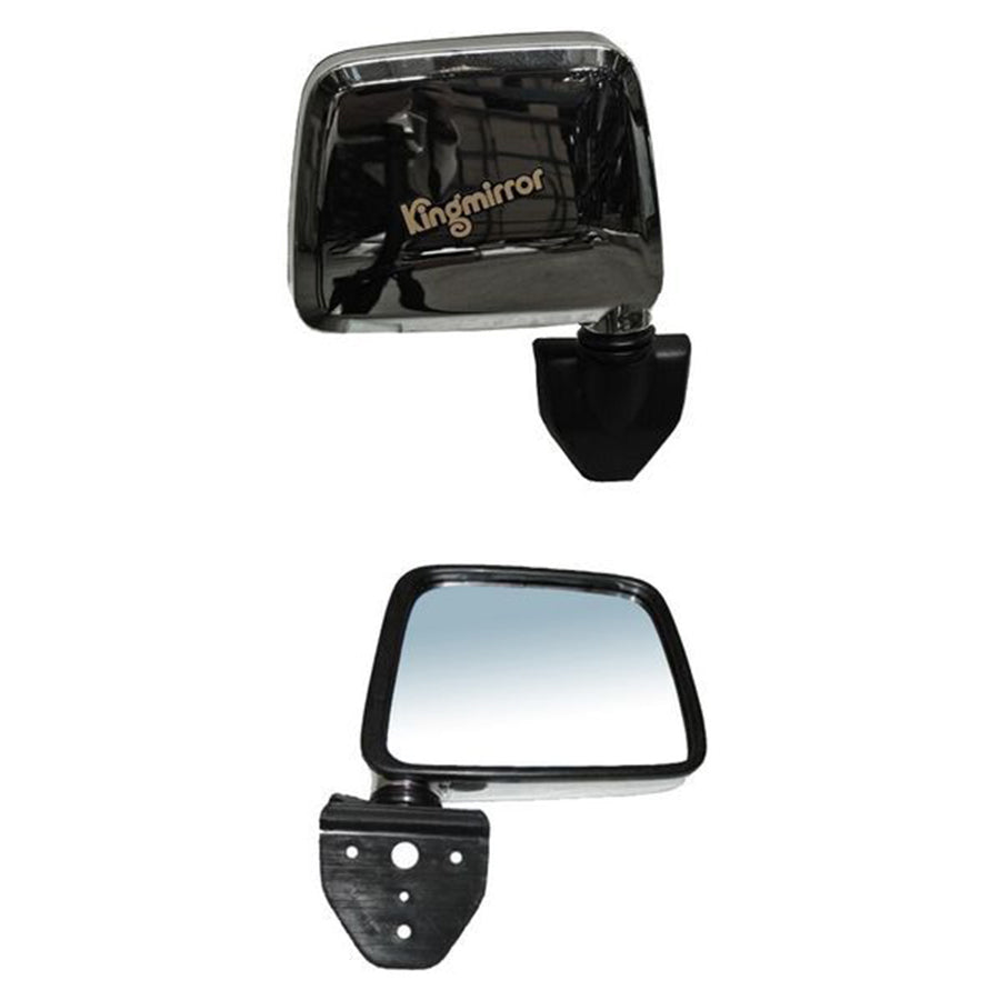 ESPEJO NISSAN PU D21 86-88 S/CONT CROM DER