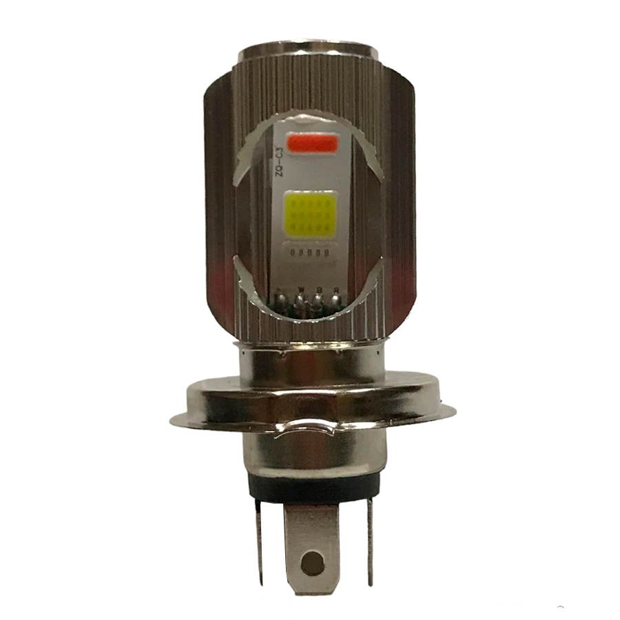 FOCO MOTO H4 PLATA ESTROBO 10-95V 18W
