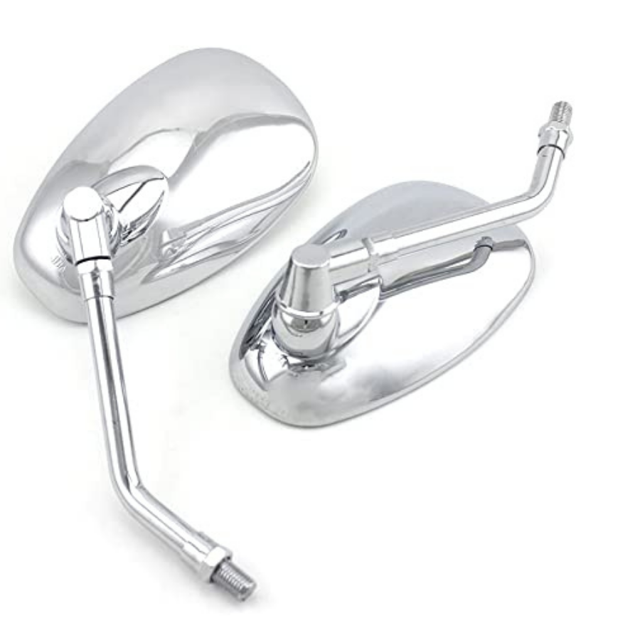 ESPEJO JGO MOTO TRABAJO CROMADO OVALADO