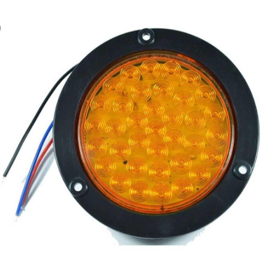 PLAFON 4" 36 LED AMBAR ALTA BAJA