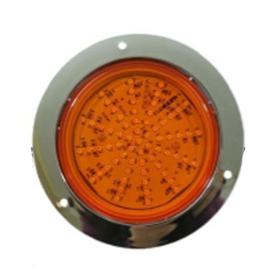 PLAFON 4" 67 LED AMBAR