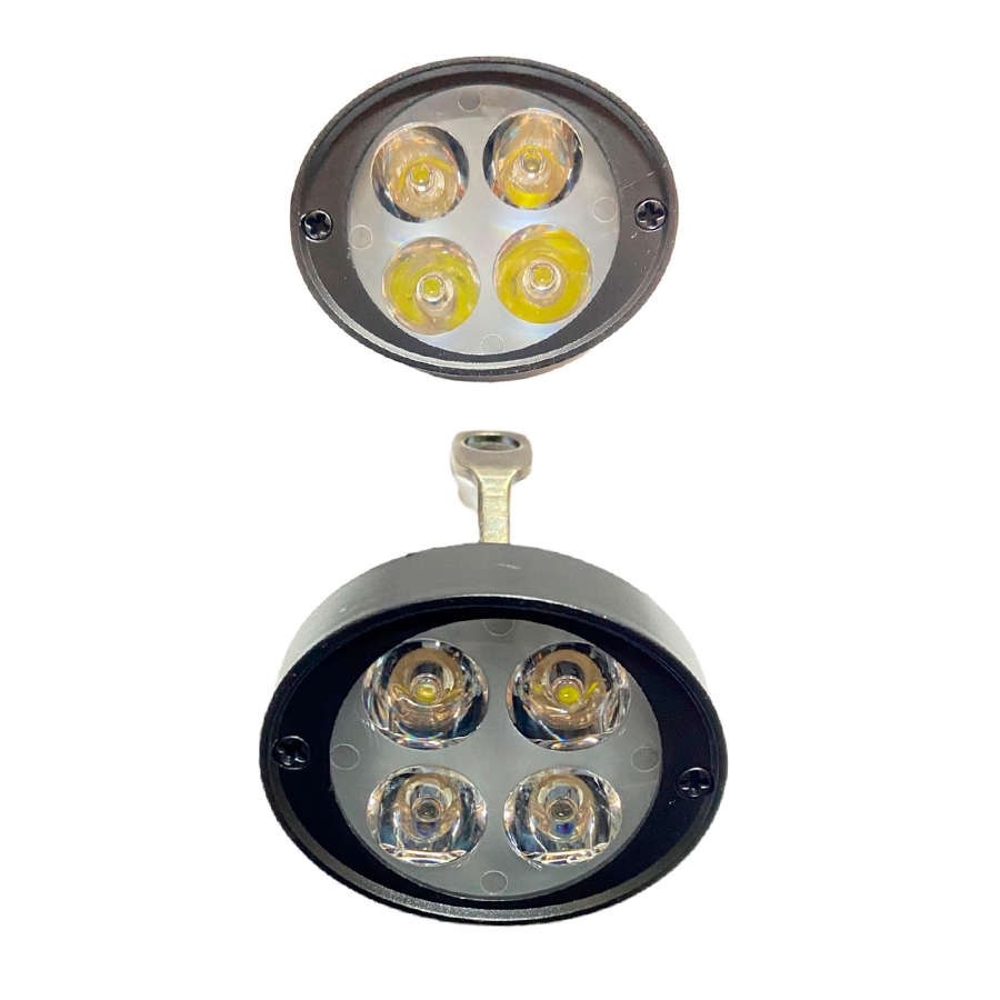 PROYECTOR LE P/MOTO JUEGO REDONDO 4 LED