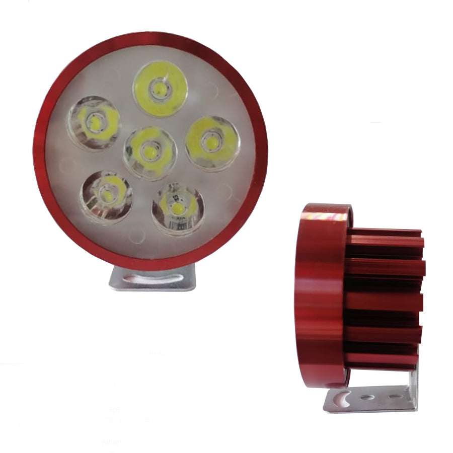 PROYECTOR LED P/MOTO ROJO