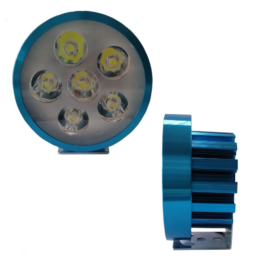 PROYECTOR LUZ LED P/MOTO AZUL