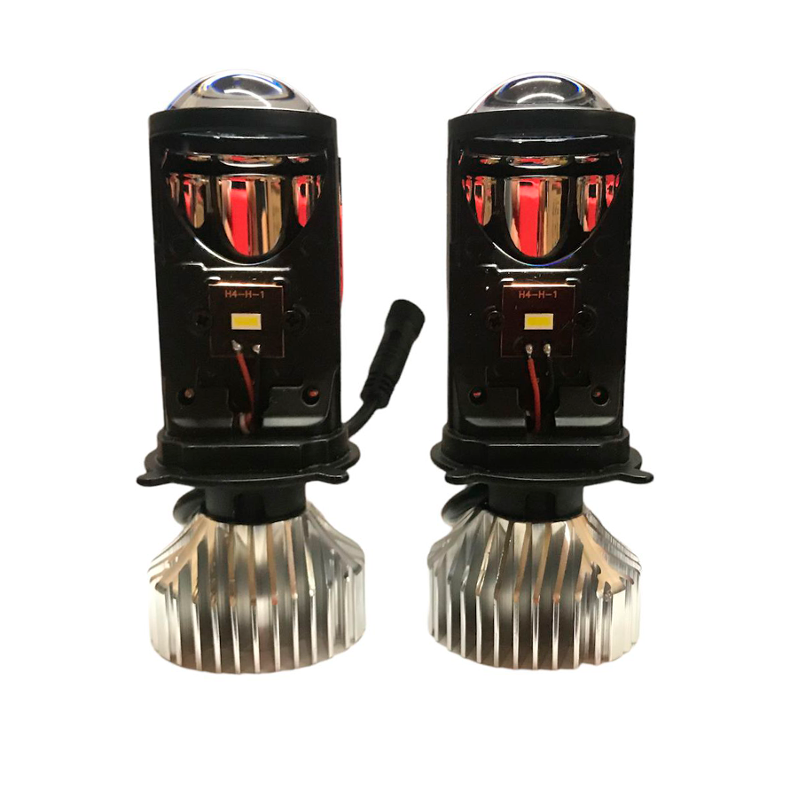 KIT FOCO LED H4 CON PRO XENON LUPA