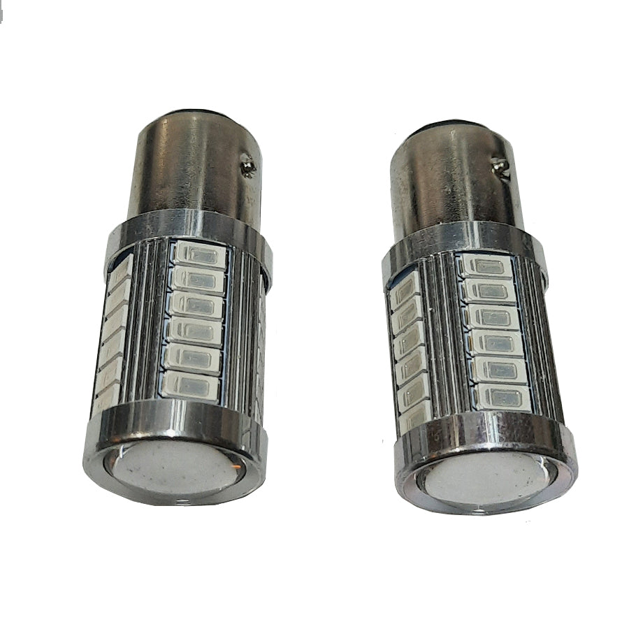 FOCO LED 1034 AZUL C/ESTROBO 33 LED 2