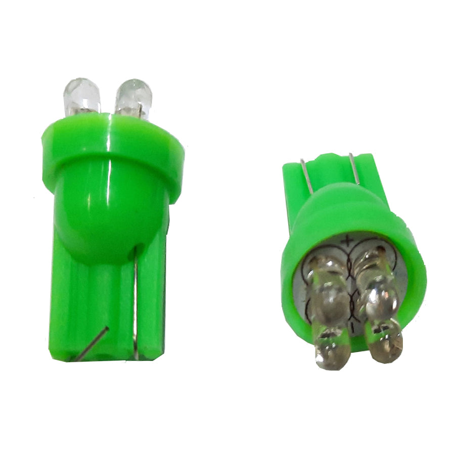 FOCO PELLISCO 4 LEDS VERDE 2 PZAS