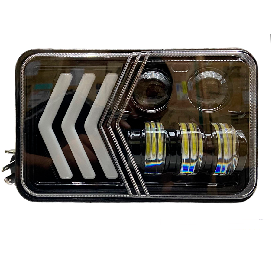 UNIDAD LED ALTA/BAJA AMBAR 5"