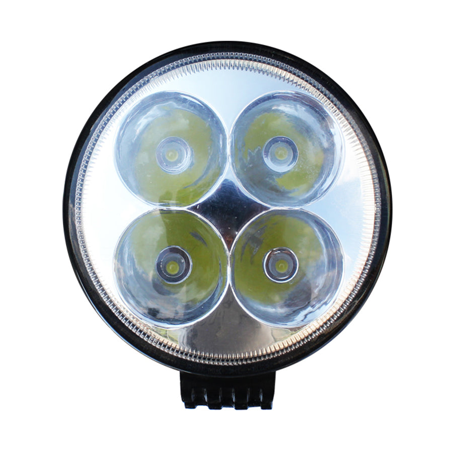 FARO 4 LED REDONDO 3 FIJO /ESTROBO