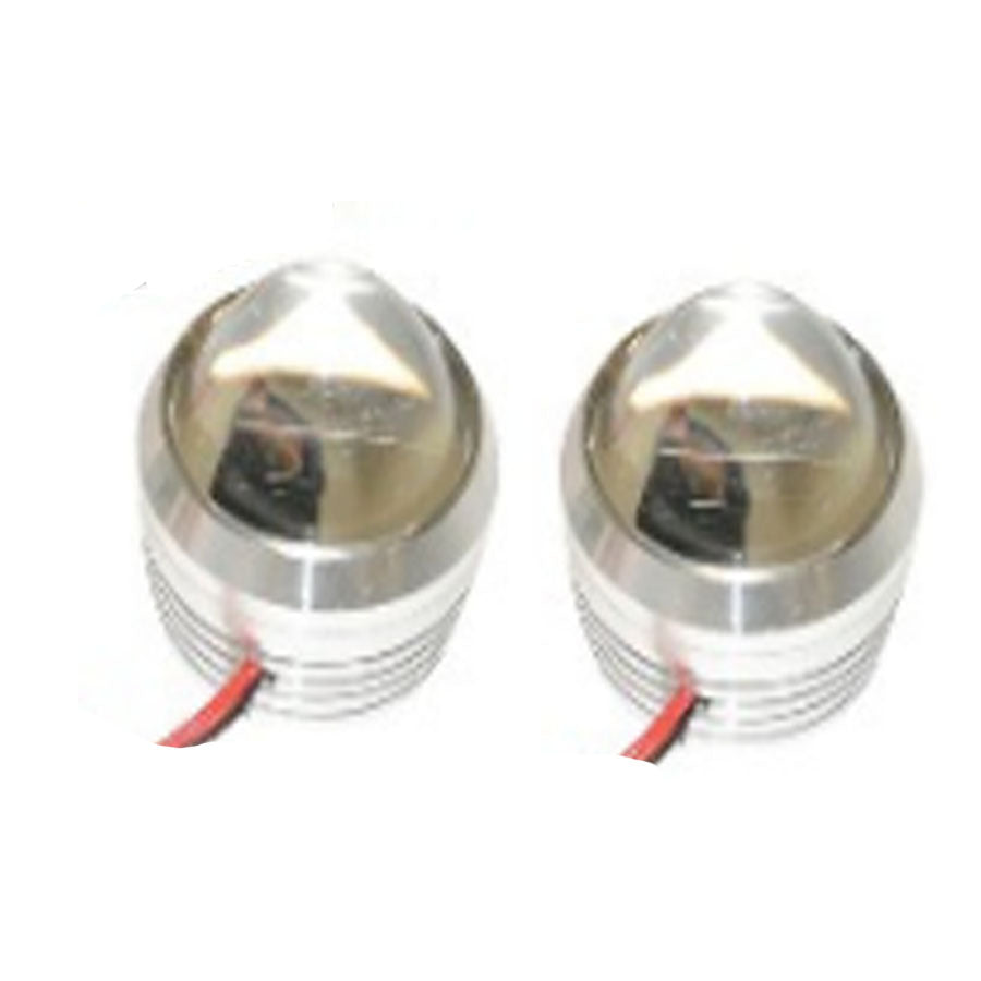 FOCO ESTROBO JGO FLASH LEDS 12V LUZ VERDE