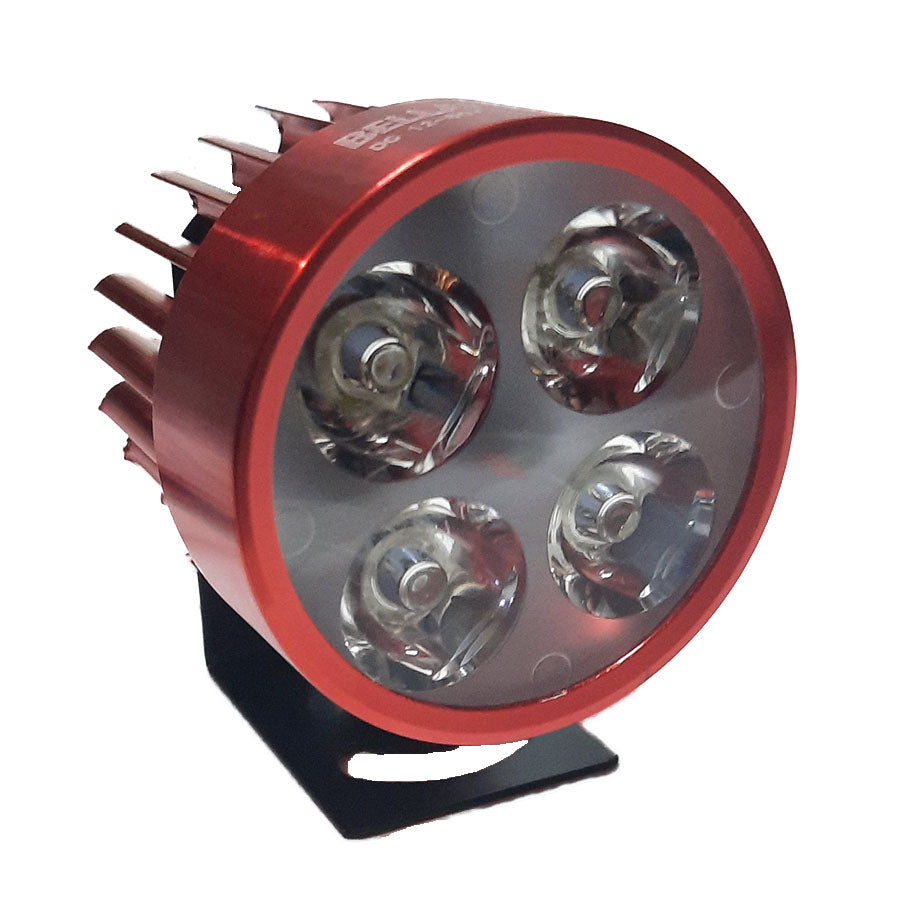 FARO AUX LEDS P/MOTO IR1570 8-80V 4W ROJO