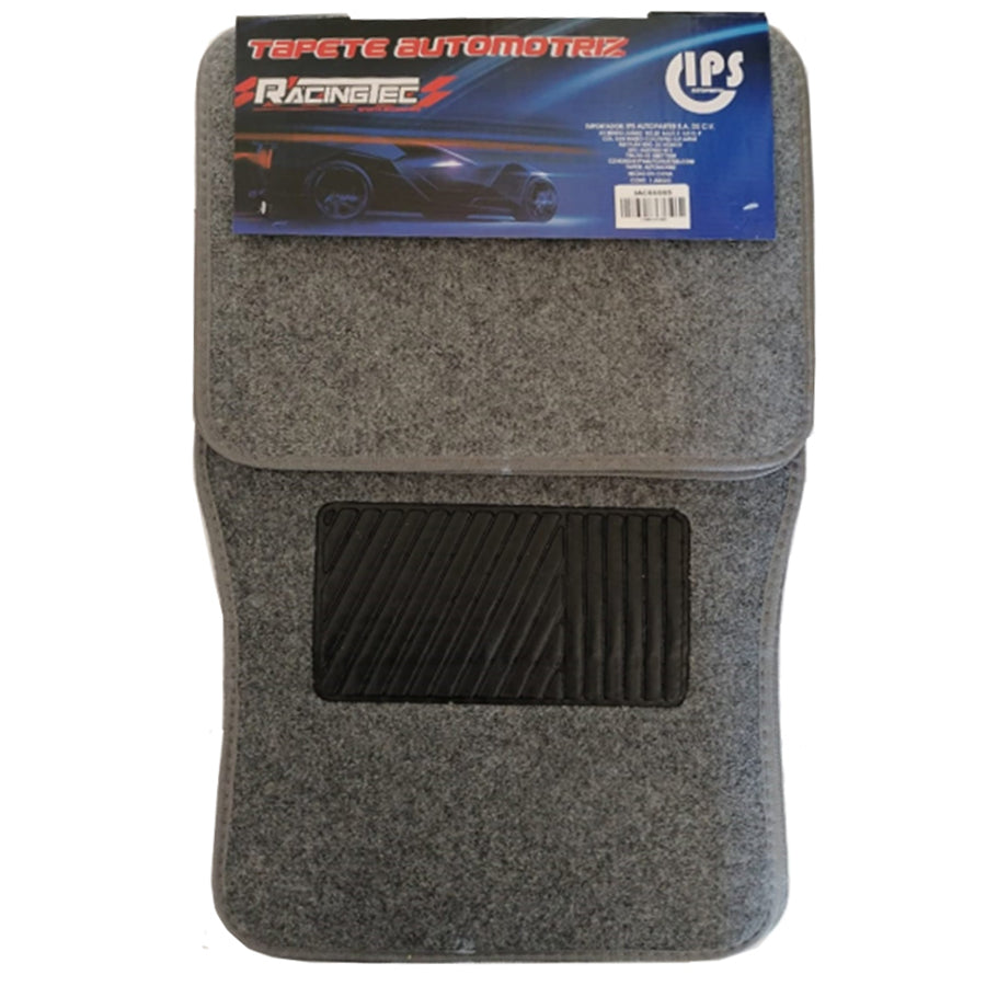 TAPETE ALFOMBRA GRIS CLARO 68*44CM