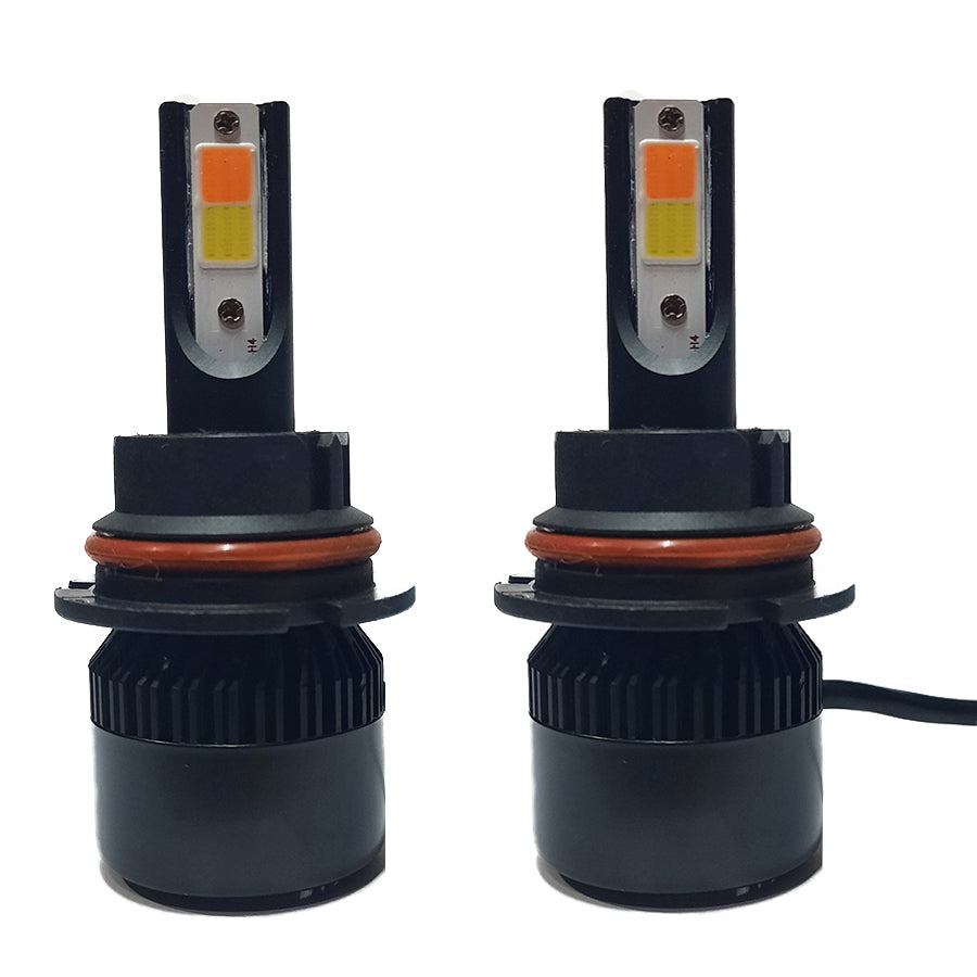 FOCO LED 9004 ROJO BLANCO