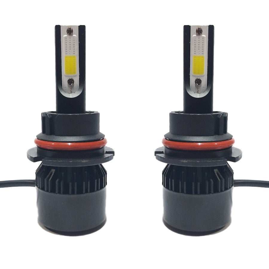 FOCO LED 9007 AZUL BLANCO