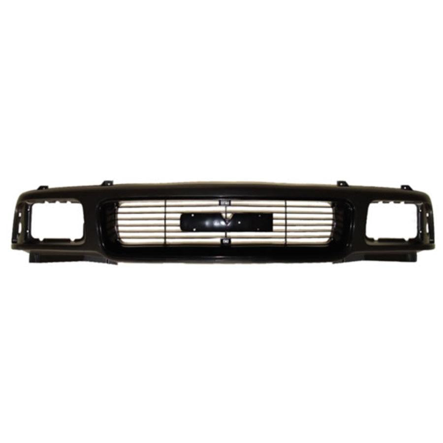 PARRILLA S10 95-97 GMC NEGRA FARO CUADRADO