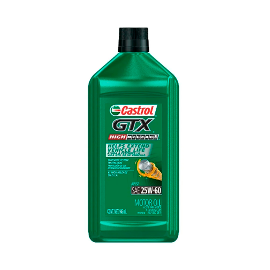 ACEITE PARA MOTOR A GASOLINA CASTROL SAE25W-60