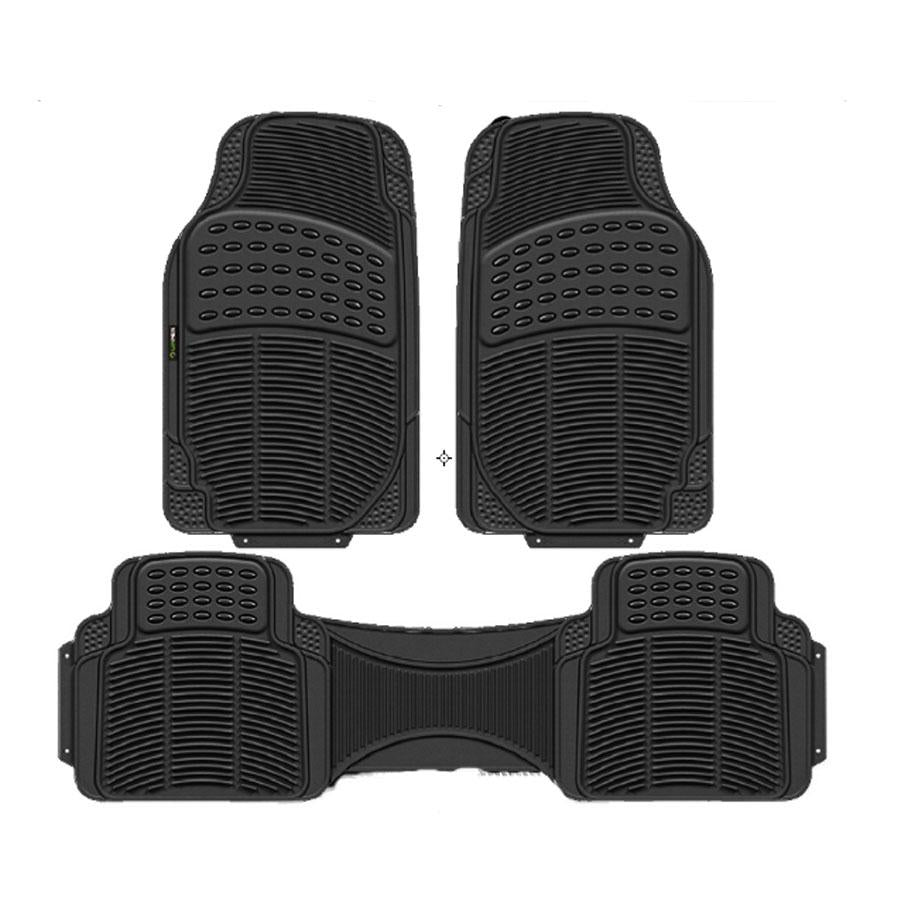 TAPETE TUNIX 3 PZS NEGRO TAP-263N