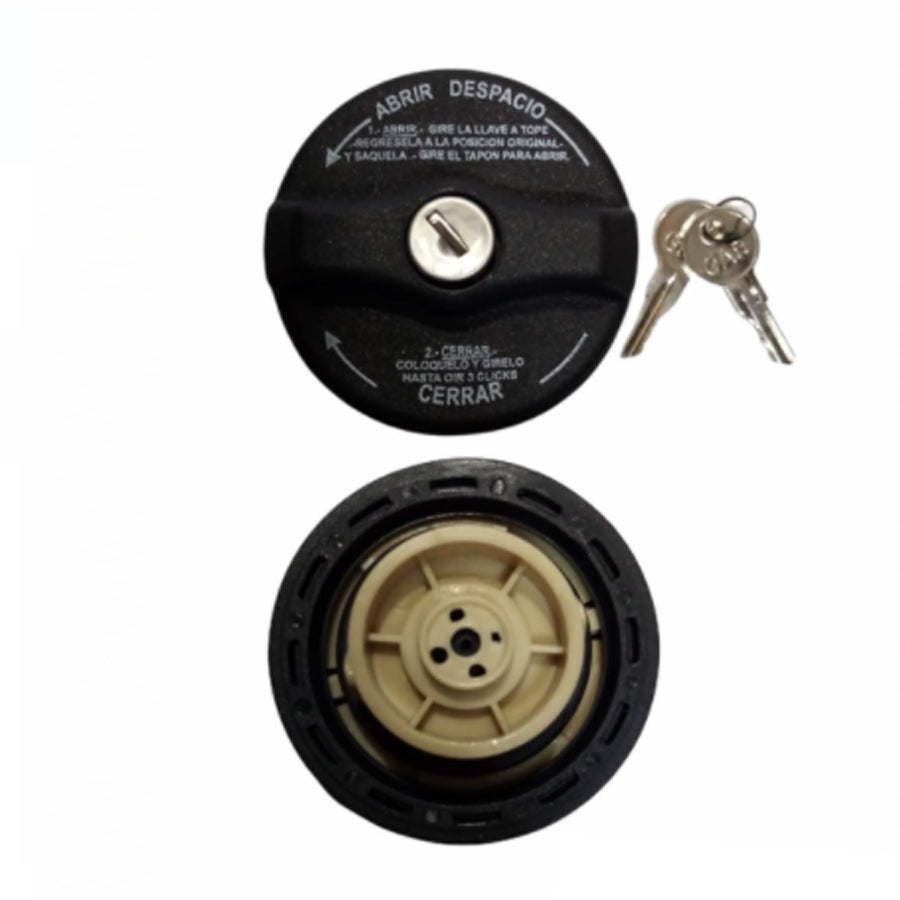 TAPON GAS C/LLAVE CHEVR AUTOS CAMIONES 99-00