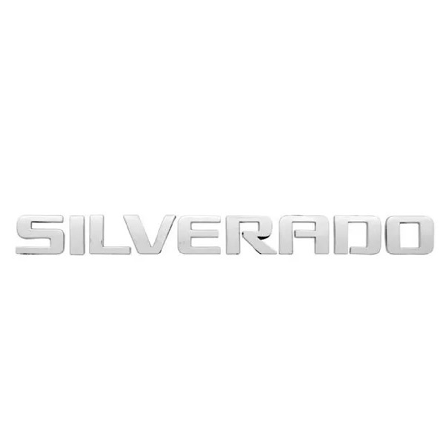 LETRAS SILVERADO 07-12 CROMO