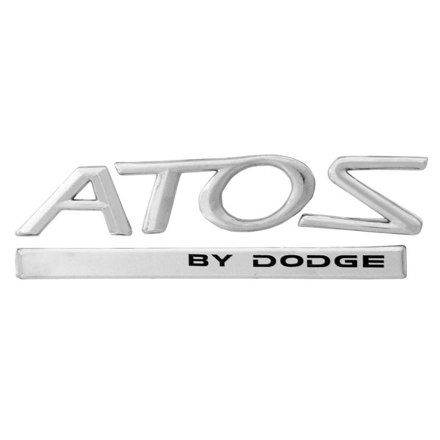 LETRAS ATOS BY DODGE CROMO