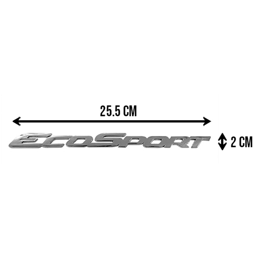 LETRAS ECOSPORT 12-15 CROMO