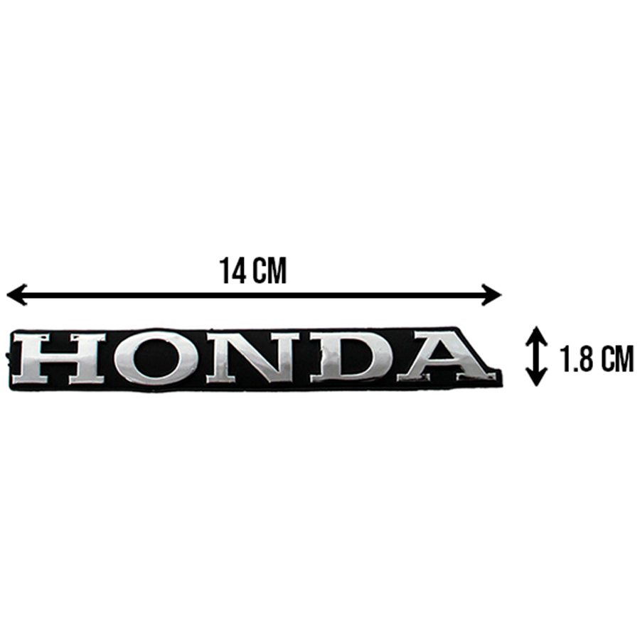 LETRAS HONDA CIVIC ACCORD CROMO