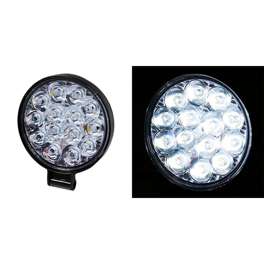 FARO DE NIEBLA 14 LED REDONDO 3.2" CON FUNCIONES BLANCO