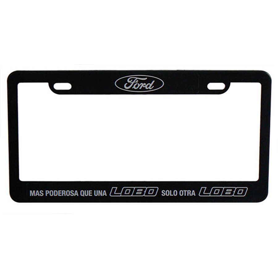 MARCO PLACA CROMO FORD LOBO