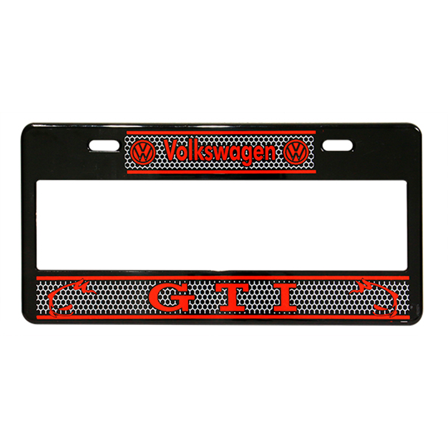 MARCO PLACA NUMERICO SERIGRAFIADO gti