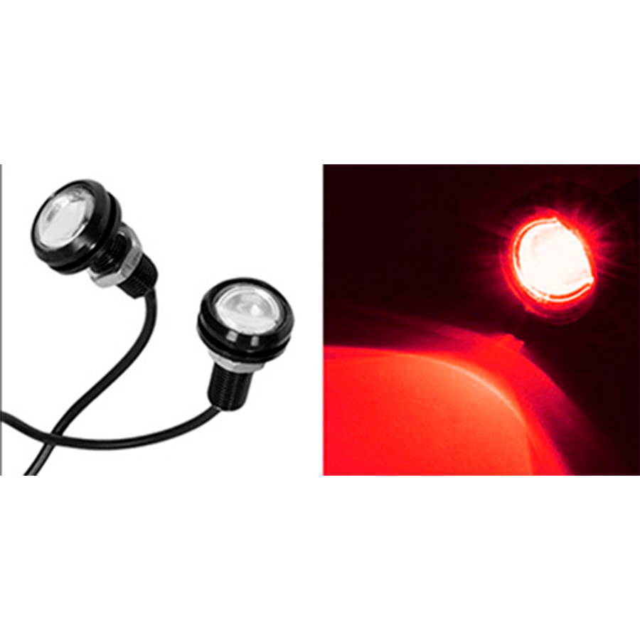 FOCO LED OJO DE AGUILA LED BLANCO ROJO