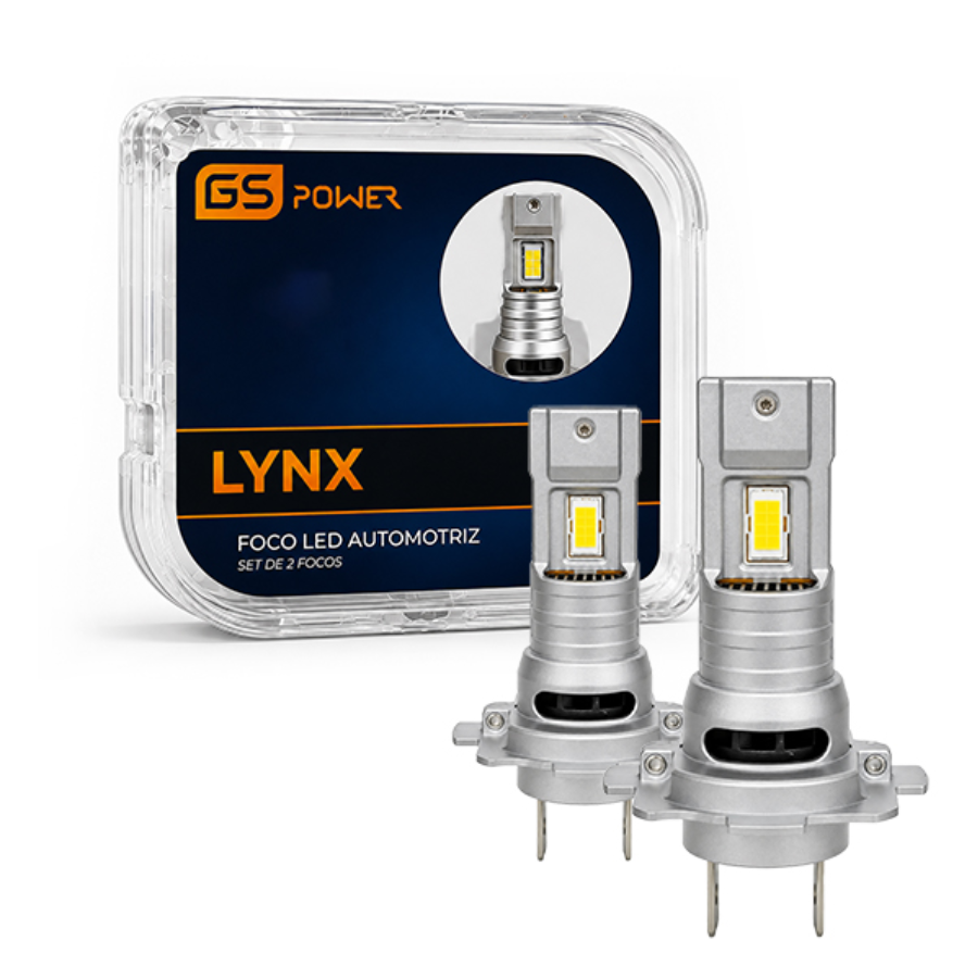 FOCO LED GS POWER LYNX H7 80W 8,000LM 6500K