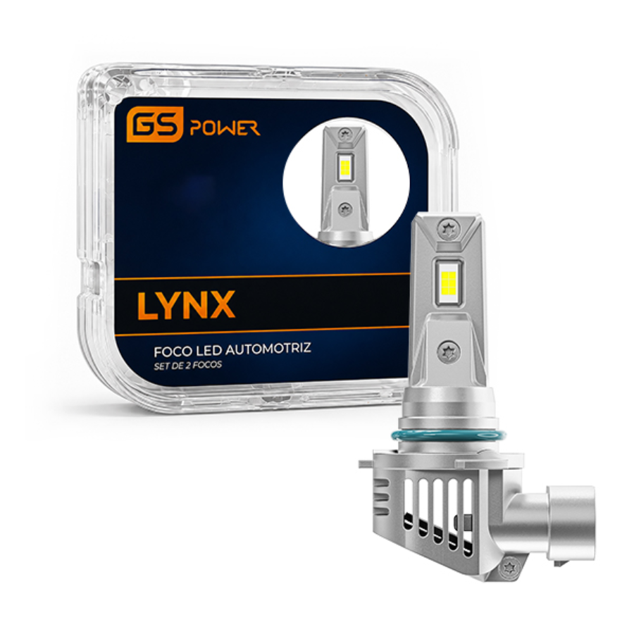FOCO LED GS POWER LYNX 9005 80W 8,000LM 6500K