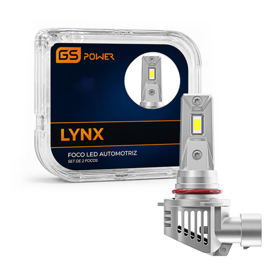 FOCO LED GS POWER LYNX 9006 80W 8,000LM 6500K