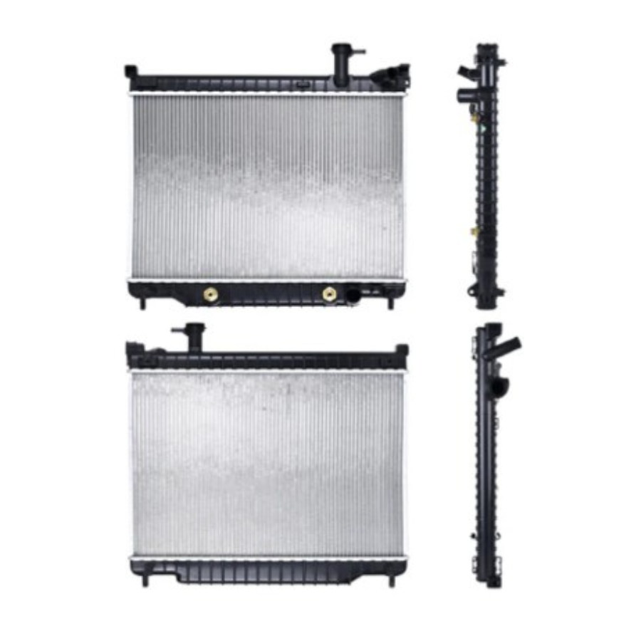 RADIADOR CV TRAIL BLAZER/ENVOY/RAINIER/ASCENDER 03-09 V8 5.3, 6.0 LTS C/AA AUT 18 1/9X26 2/7X26MM ALUM SOLD POLAR