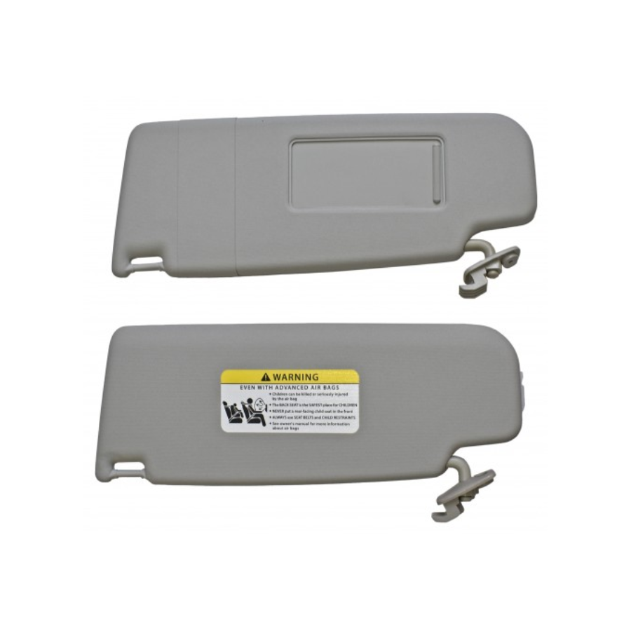 VISERA PARA VOLKSWAGEN Jetta A4 GRIS IZQUIERDO y DERECHO con Luna (2 pzas)