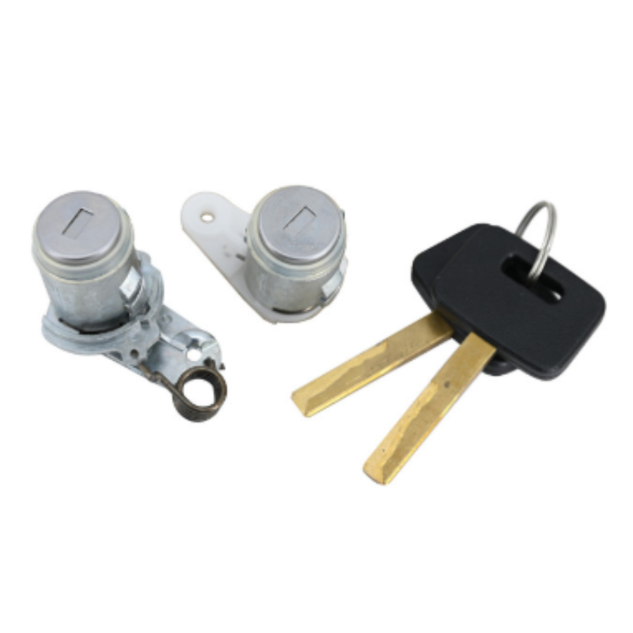 CILINDRO PARA PUERTA CV CHEVY JOY / POP / SWING / PICK UP 94-03/MONZA 94-12 CON LLAVE JUEGO 2 PIEZAS METAL CROMADO