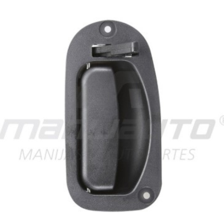 MANIJA INTERIOR FD F-150/F-250 SUPER CAB 97-08/LOBO SUPER CAB 97-03 NEGRO PLASTICO HUSHAN F75Z-1826600-AAA Derecho Trasera