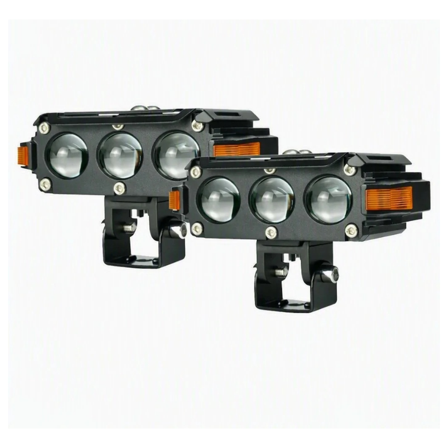 JUEGO PROYECTOR LUZ LED BCO/AMBAR/CALIDA
