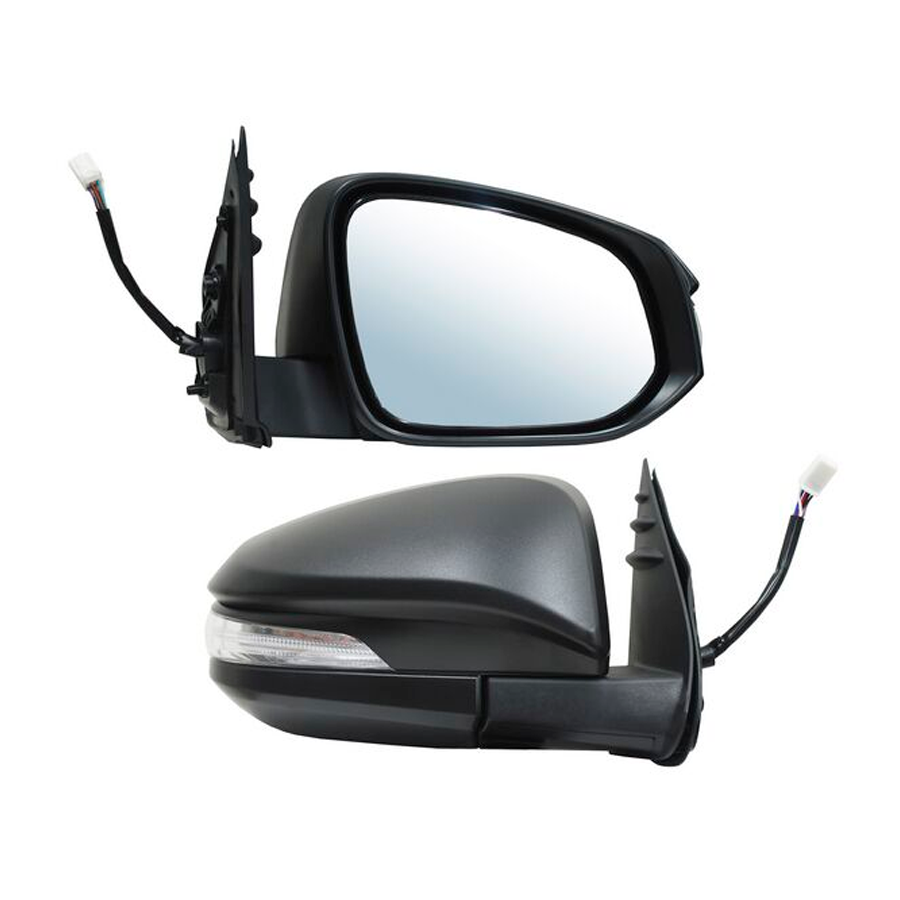 ESPEJO HILUX 16-22 ELECT NEGRO C/DIRECC ABATIBLE T20 DER