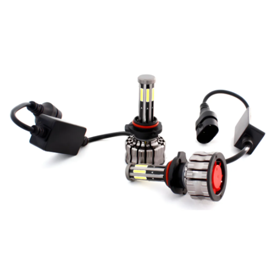 KIT FOCO LED 9005 8 CARAS 1