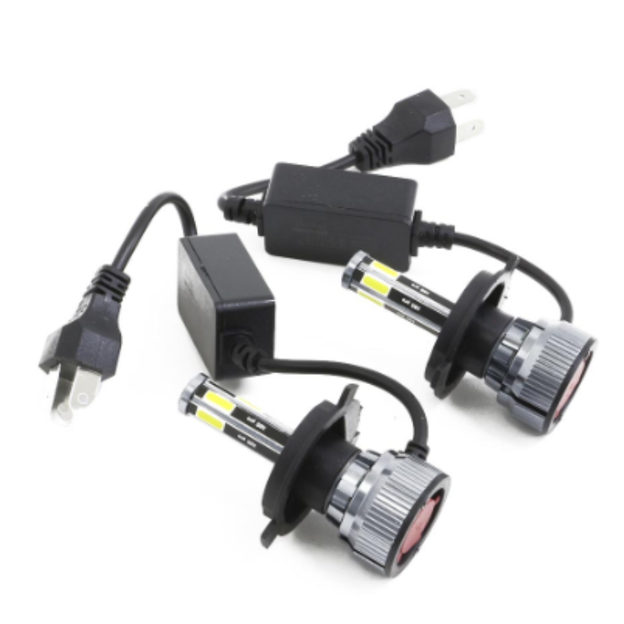 KIT FOCO LED H4 H/L 6 CARAS