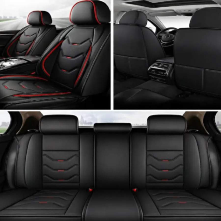 FUNDAS PARA ASIENTO SPORT NEGRO0/ROJO