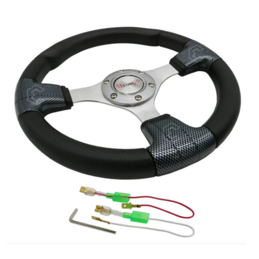 VOLANTE BRONX AUTOMOTRIZ FIBRA DE CARBON *HAE*